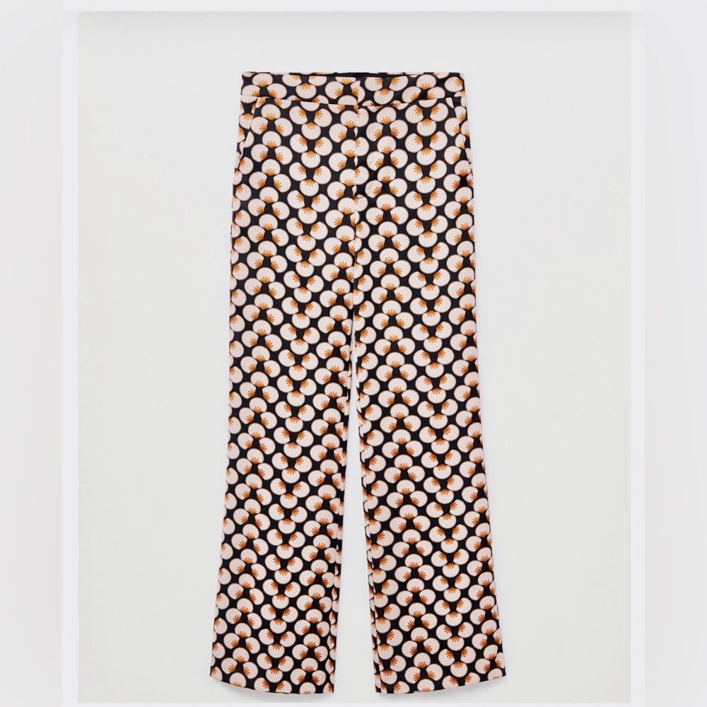 Mango Printed Trousers And Matching Double Breast… - image 7